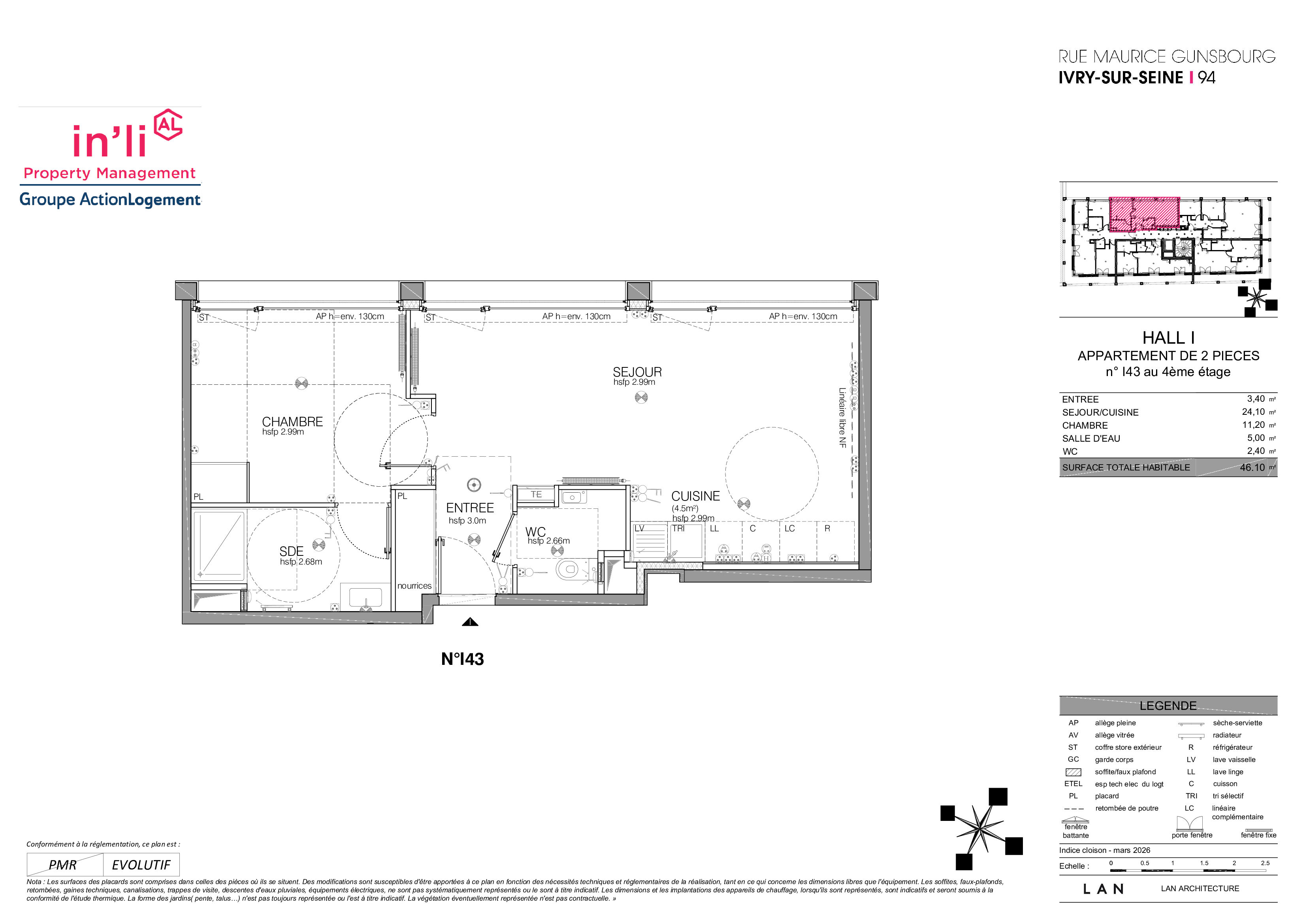 2-room rental in Ivry Sur Seine, photo 1